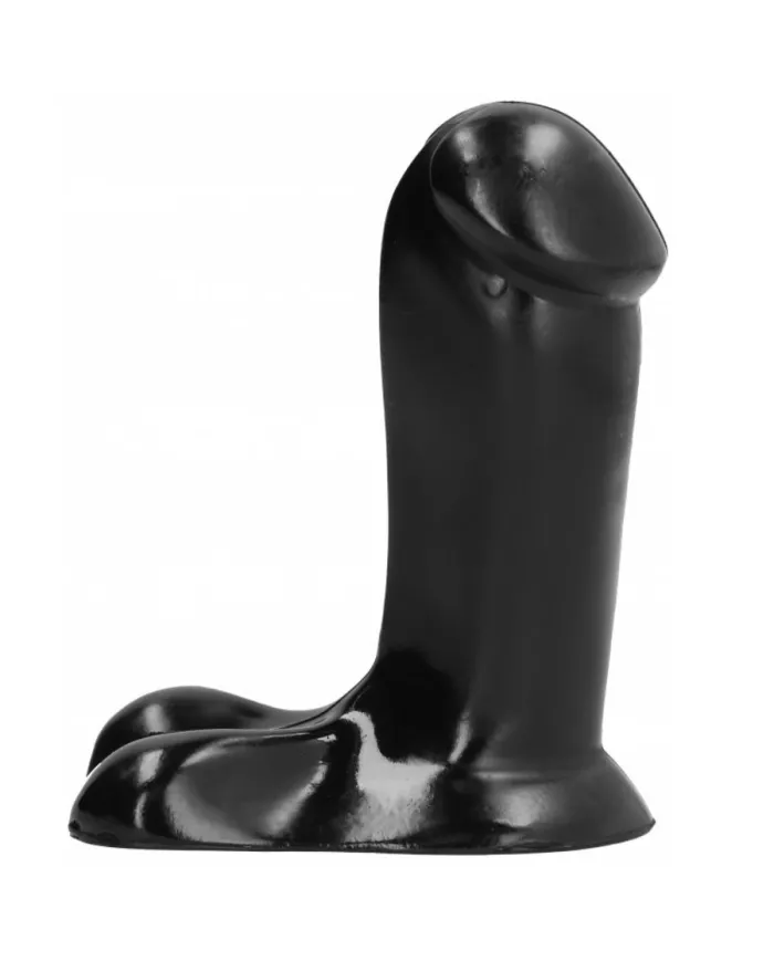 ALL BLACK - GODE RÉALISTE 14 CM ALL BLACK - GODE RÉALISTE 14 CM