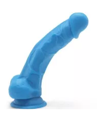 GET REAL - HAPPY DICKS 19 CM AVEC BALLES BLEU GET REAL - HAPPY DICKS 19 CM AVEC BALLES BLEU