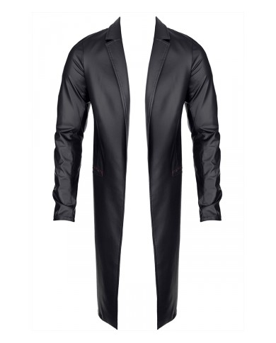 Manteau long wetlook Sergio - Regnes