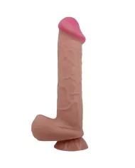 PRETTY LOVE - SÉRIE SLIDING SKIN GODE RÉALISTE AVEC VENTOUSE SLIDING SKIN MARRON 26 CM PRETTY LOVE - SÉRIE SLIDING SKIN GODE RÉALISTE AVEC VENTOUSE SLIDING SKIN MARRON 26 CM