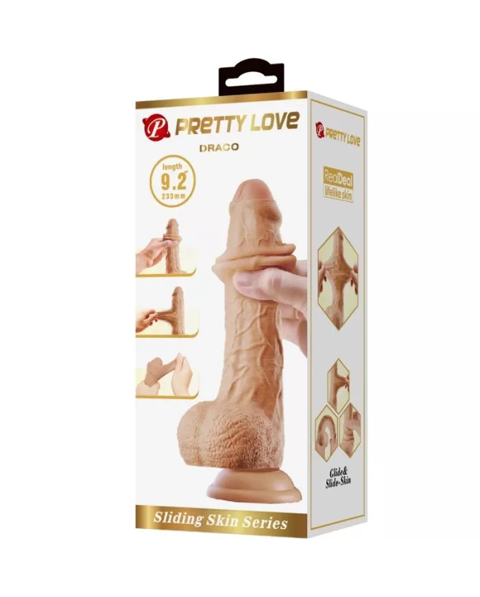 PRETTY LOVE - DRACO GODE RÉALISTE 23 CM CHAIR