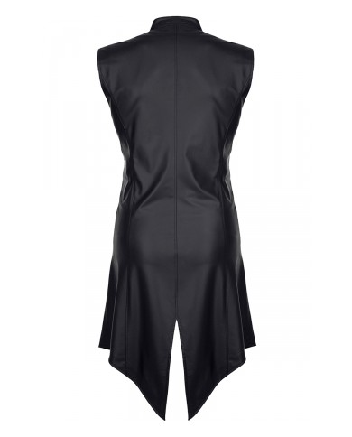 Veste longue sans manche wetlook Marco - Regnes