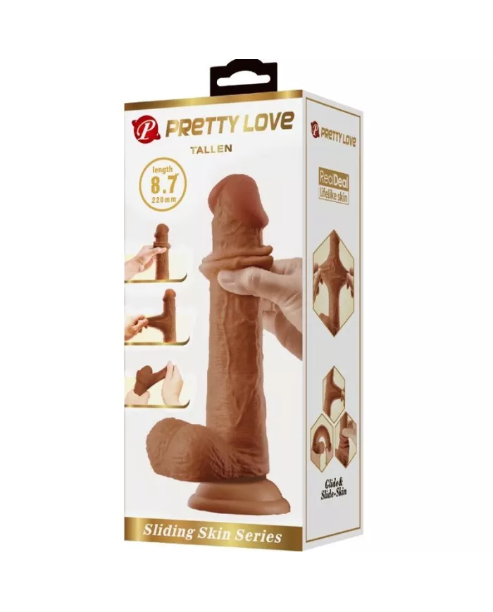 PRETTY LOVE - GRAND GODE RÉALISTE 22 CM MARRON PRETTY LOVE - GRAND GODE RÉALISTE 22 CM MARRON