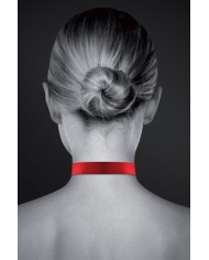Collier rouge cadenas coeur - Bijoux Pour Toi