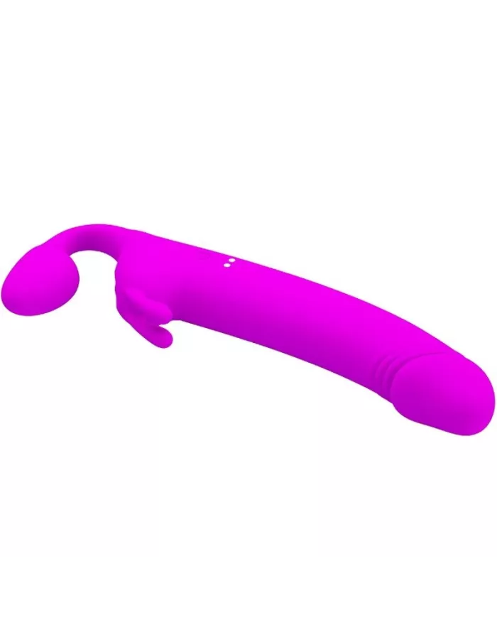 PRETTY LOVE - ZANINI STRAPLESS STRAP-ON 10 VIBRATIONS VIOLET PRETTY LOVE - ZANINI STRAPLESS STRAP-ON 10 VIBRATIONS VIOLET