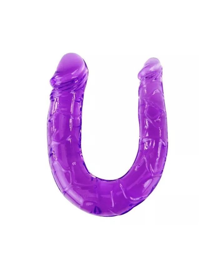 BAILE - DOUBLE GODE EN GELÉE FLEXIBLE LILAS BAILE - DOUBLE GODE EN GELÉE FLEXIBLE LILAS