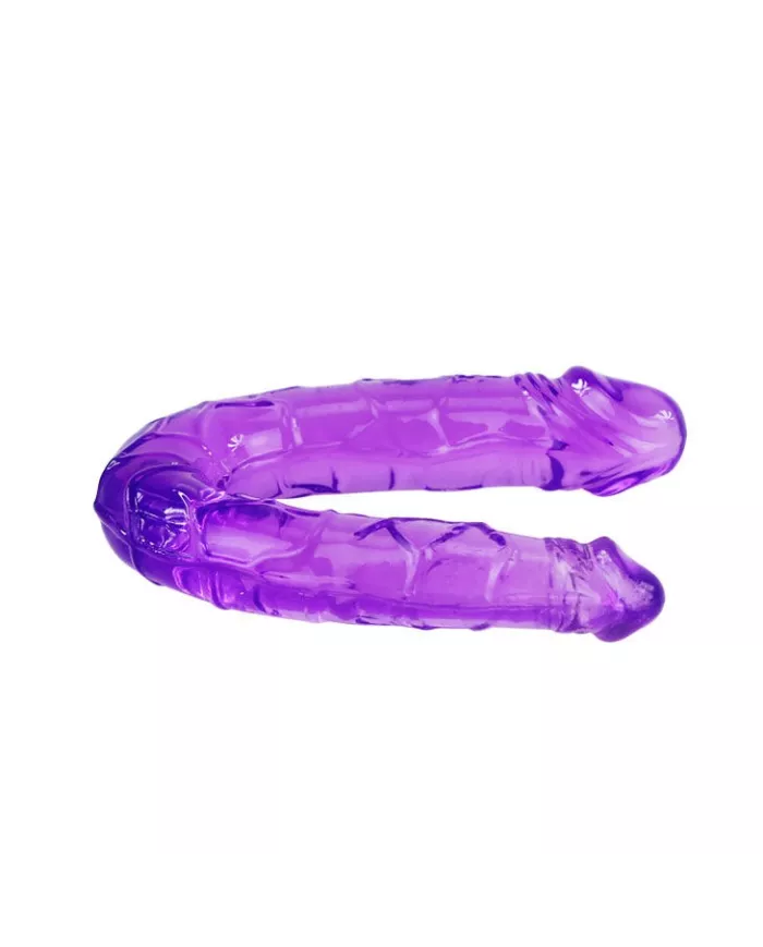 BAILE - DOUBLE GODE EN GELÉE FLEXIBLE LILAS BAILE - DOUBLE GODE EN GELÉE FLEXIBLE LILAS