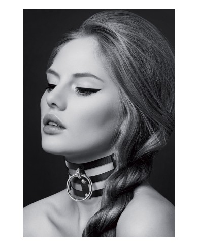 Collier Fetish large avec anneau - Bijoux pour Toi