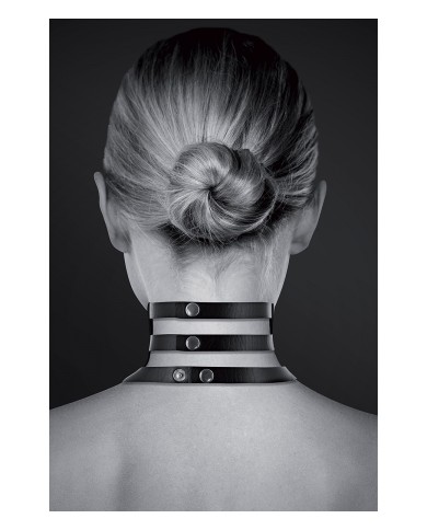 Collier Fetish large avec anneau - Bijoux pour Toi