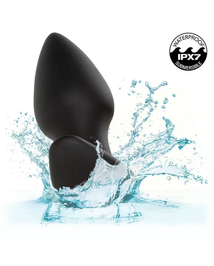 CALEXOTICS - ROCK BOTTOM PLUG ANAL PARFAIT 10 VIBRATIONS SILICONE NOIR