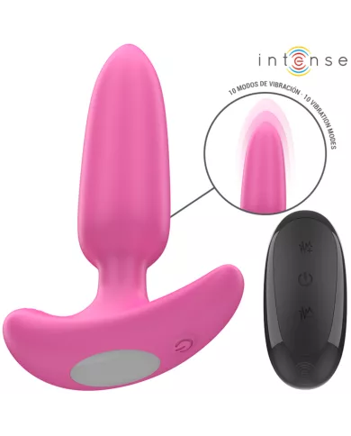 INTENSE - ROSS ANAL PLUG 10 VIBRATIONS ROSE TÉLÉCOMMANDE INTENSE - ROSS ANAL PLUG 10 VIBRATIONS ROSE TÉLÉCOMMANDE