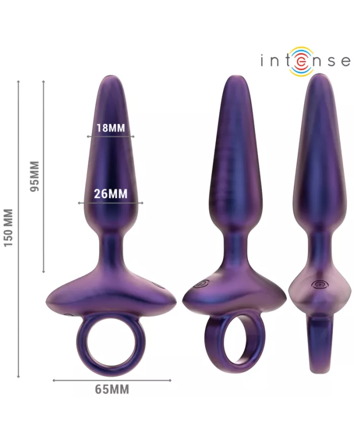 INTENSE - MARLON PLUG ANAL VIBRANT MODÈLE 4 TÉLÉCOMMANDE