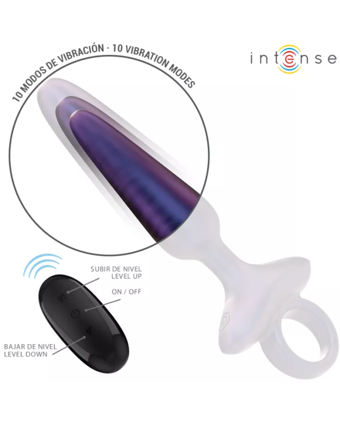 INTENSE - MARLON PLUG ANAL VIBRANT MODÈLE 4 TÉLÉCOMMANDE