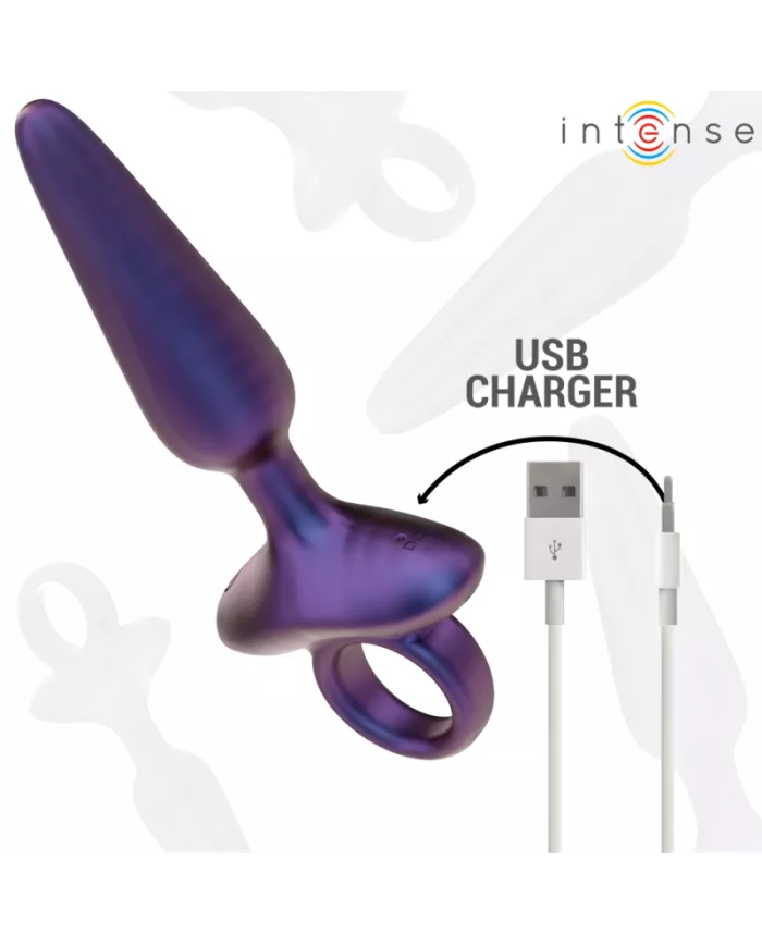 INTENSE - MARLON PLUG ANAL VIBRANT MODÈLE 4 TÉLÉCOMMANDE