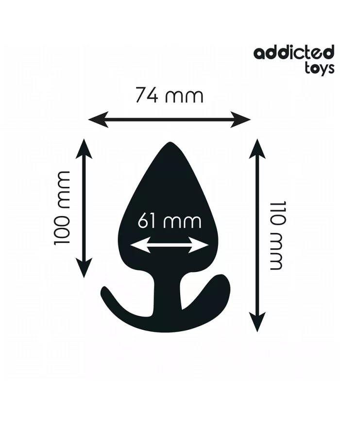 ADDICTED TOYS - PLUG ANAL TAILLE XXL 11 CM
