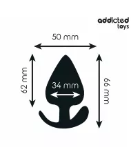 ADDICTED TOYS - PLUG ANAL TAILLE M 6,6 CM