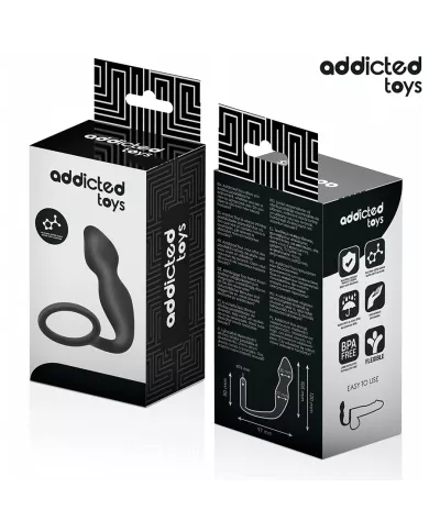 ADDICTED TOYS - PLUG ANAL AVEC ANNEAU MODÈLE 2