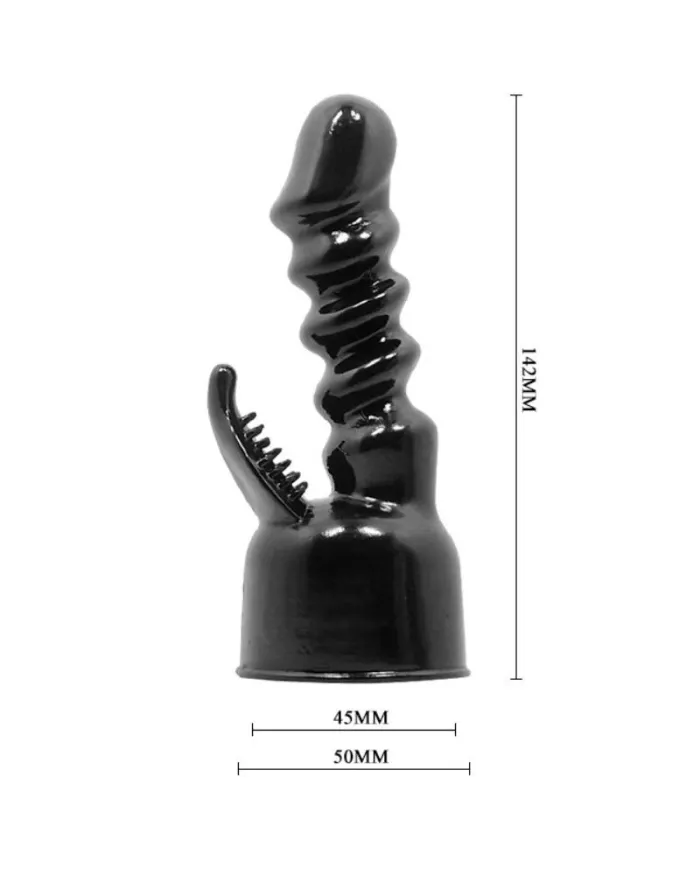 BAILE - TÊTE INTERCHANGEABLE POWER HEAD POUR LA STIMULATION INTERNE ET DU CLITORIS BAILE - TÊTE INTERCHANGEABLE POWER HEAD POUR LA STIMULATION INTERNE ET DU CLITORIS