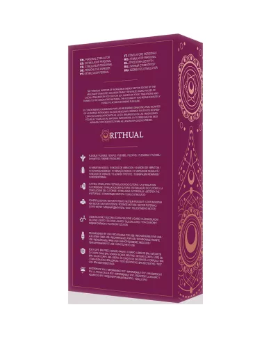 RITHUAL - ANUSARA DOUBLE MOTEUR RECHARGEABLE 2.0 ORCHIDÉE RITHUAL - ANUSARA DOUBLE MOTEUR RECHARGEABLE 2.0 ORCHIDÉE