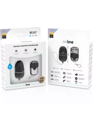 ONLINE - OEUF VIBRANT TÉLÉCOMMANDE M NOIR ONLINE - OEUF VIBRANT TÉLÉCOMMANDE M NOIR