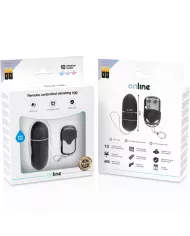 ONLINE - OEUF VIBRANT TÉLÉCOMMANDE L NOIR ONLINE - OEUF VIBRANT TÉLÉCOMMANDE L NOIR