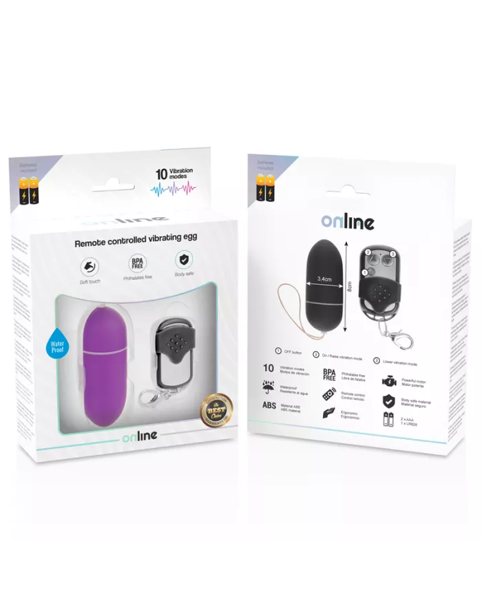 ONLINE - OEUF VIBRANT TÉLÉCOMMANDE L LILAS ONLINE - OEUF VIBRANT TÉLÉCOMMANDE L LILAS