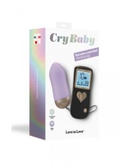 Oeuf vibrant Cry Baby Mauve