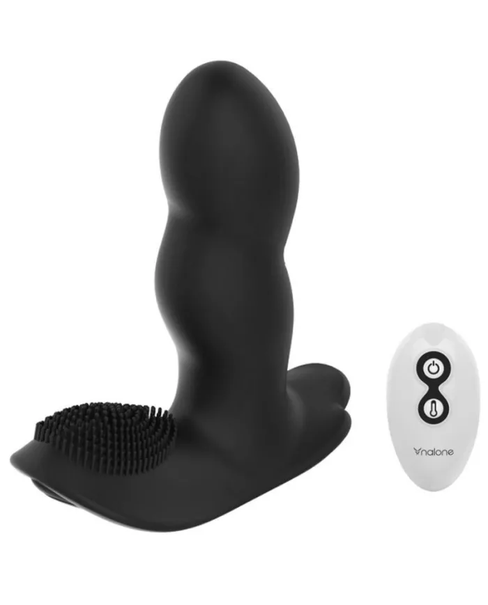 NALONE - MASSEUR  TÉLÉCOMMANDE LOLI - NOIR NALONE - MASSEUR  TÉLÉCOMMANDE LOLI - NOIR
