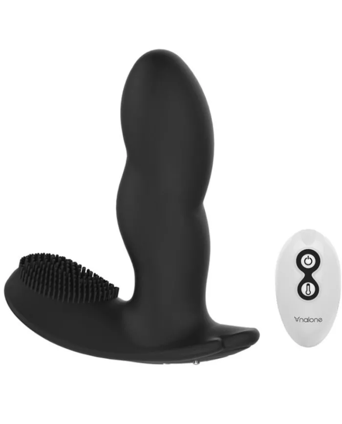 NALONE - MASSEUR  TÉLÉCOMMANDE LOLI - NOIR NALONE - MASSEUR  TÉLÉCOMMANDE LOLI - NOIR