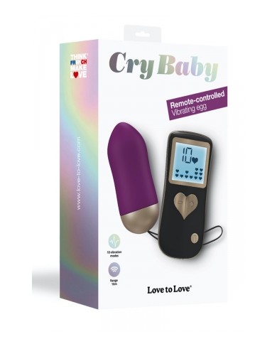 Oeuf vibrant Cry Baby Purple Rain