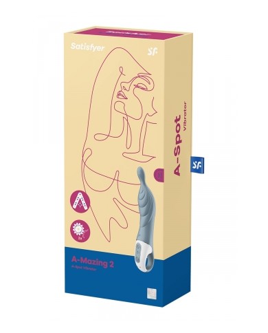 Vibromasseur A-Mazing 2 Gris - Satisfyer