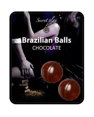 SECRETPLAY - 2 BOULES BRÉSILIENNES CHOCOLAT