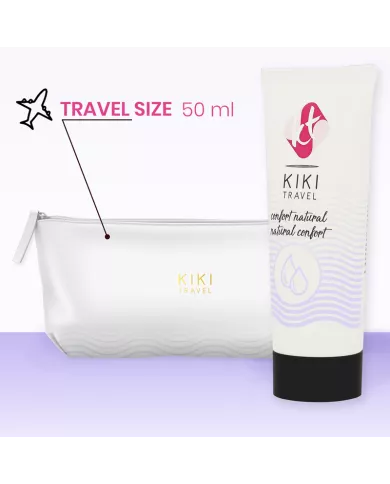 KIKÍ TRAVEL - CONFORT LUBRIFIANT NATUREL 50 ML KIKÍ TRAVEL - CONFORT LUBRIFIANT NATUREL 50 ML