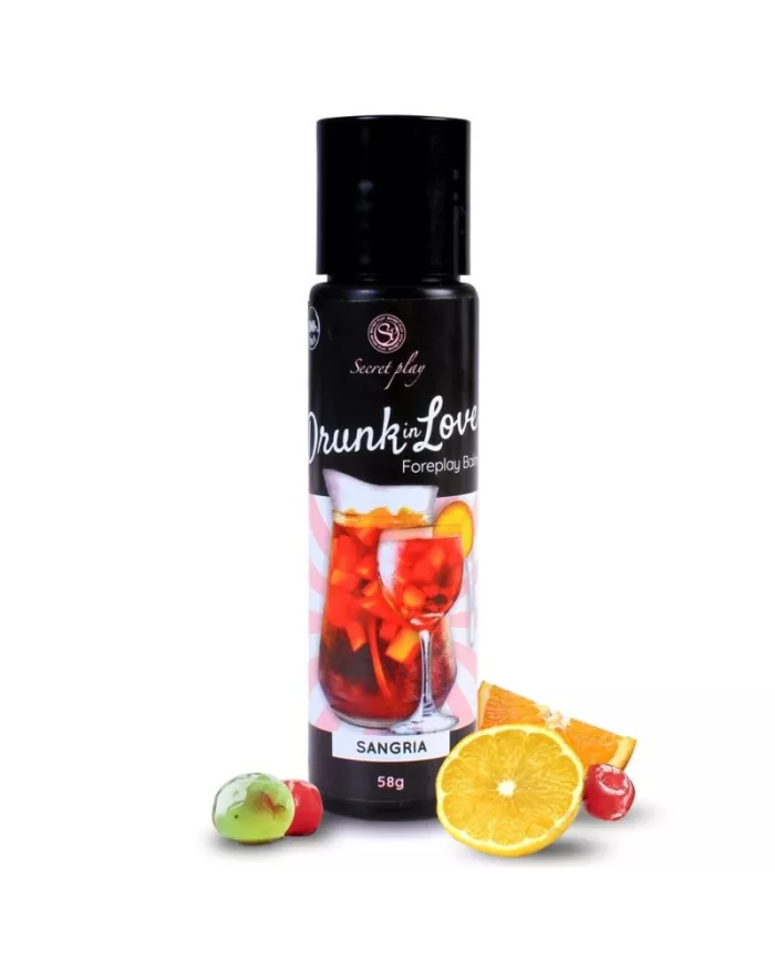 SECRETPLAY - DRUNK IN LOVE LUBRIFIANT SANGRIA 60 ML SECRETPLAY - DRUNK IN LOVE LUBRIFIANT SANGRIA 60 ML