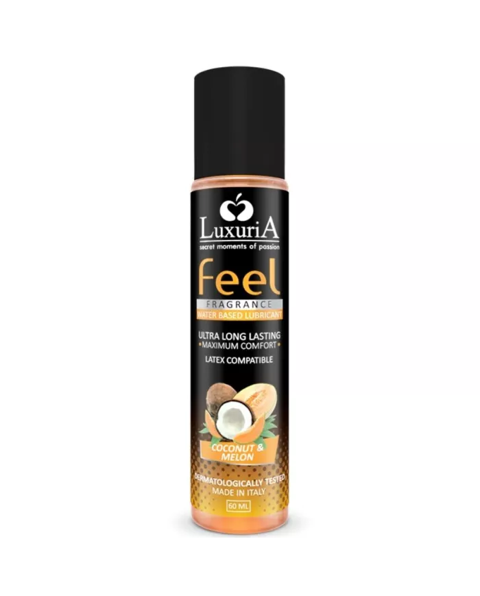 INTIMATELINE - LUXURIA FEEL LUBRIFIANT BASE D'EAU DE COCO ET DE MELON 60 ML