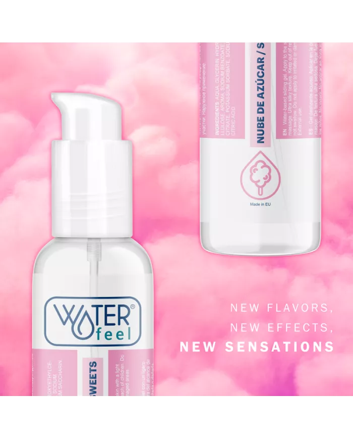 WATERFEEL - LUBRIFIANT NUAGE DE SUCRE 175 ML WATERFEEL - LUBRIFIANT NUAGE DE SUCRE 175 ML