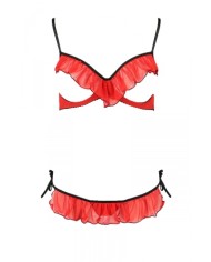 Ensemble lingerie seins nus Cherry - Passion