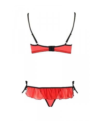 Ensemble lingerie seins nus Cherry - Passion