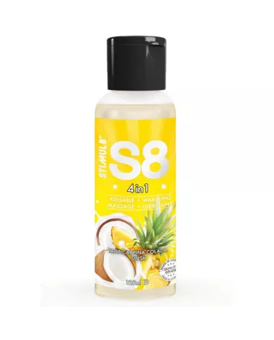 STIMUL8 - LUBRIFIANT DESSERT PINA COLADA 4 EN 1 S8 125 ML