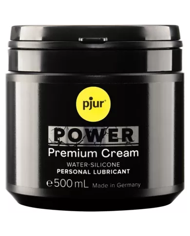 PJUR - LUBRIFIANT PERSONNEL POWER PREMIUM CRÈME 500 ML