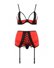 Ensemble lingerie à jarretelles Femmina - Passion