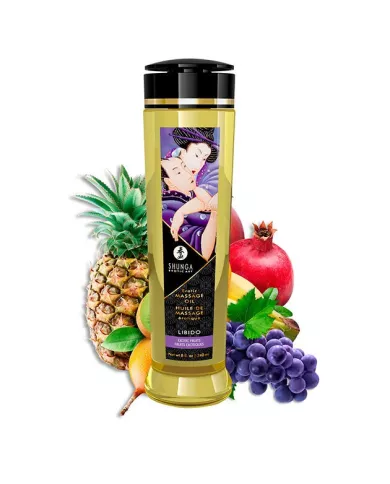 SHUNGA - HUILE DE MASSAGE ÉROTIQUE LIBIDO 240 ML