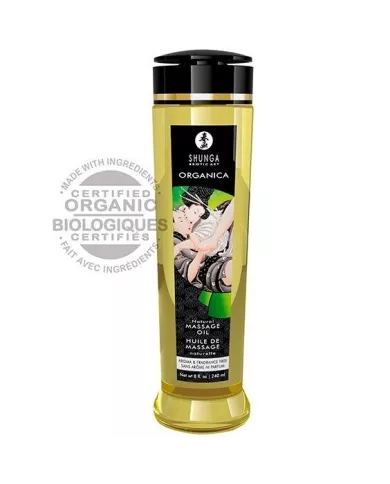 SHUNGA - HUILE DE MASSAGE NATURELLE BIO 240 ML
