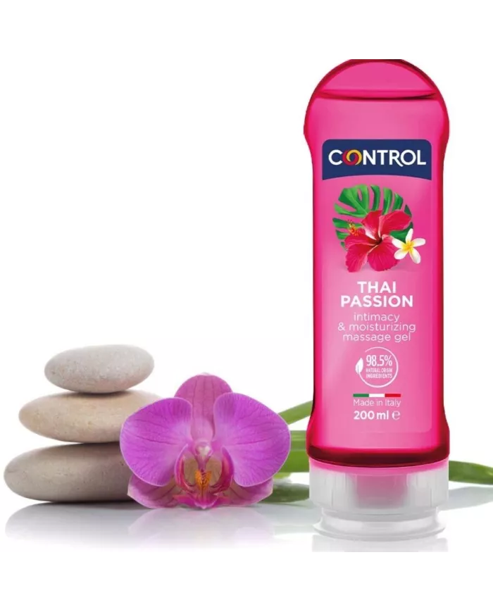 CONTROL - 2 EN 1 MASSAGE & PLAISIR THAI PASSION 200 ML CONTROL - 2 EN 1 MASSAGE & PLAISIR THAI PASSION 200 ML