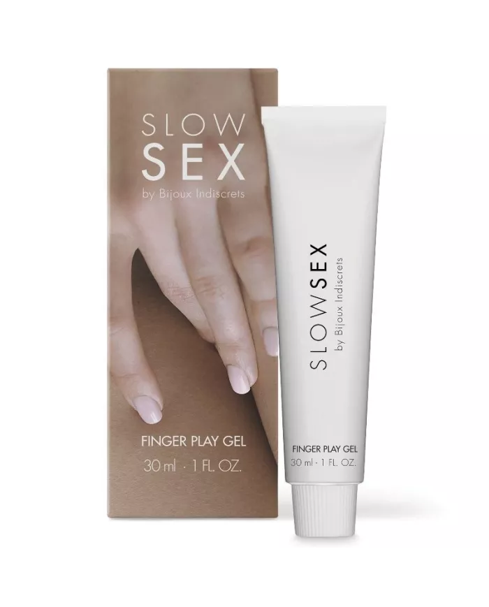 BIJOUX - GEL DE MASSAGE SEXE LENT AVEC DOIGTS 30 ML