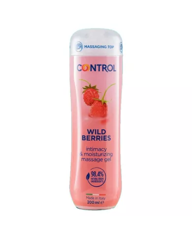 CONTROL - GEL DE MASSAGE 3 EN 1 BAIES SAUVAGES 200 ML