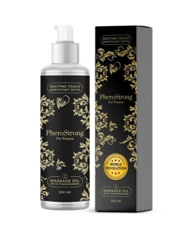 PHEROSTRONG - HUILE DE MASSAGE POUR FEMME 100 ML PHEROSTRONG - HUILE DE MASSAGE POUR FEMME 100 ML
