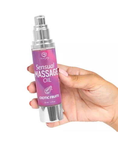 SECRETPLAY - HUILE DE MASSAGE AUX FRUITS EXOTIQUES SECRETPLAY - HUILE DE MASSAGE AUX FRUITS EXOTIQUES