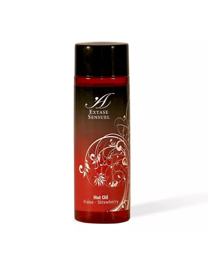 EXTASE SENSUAL - HUILE STIMULANTE CHALEUR FRAISE 100 ML EXTASE SENSUAL - HUILE STIMULANTE CHALEUR FRAISE 100 ML