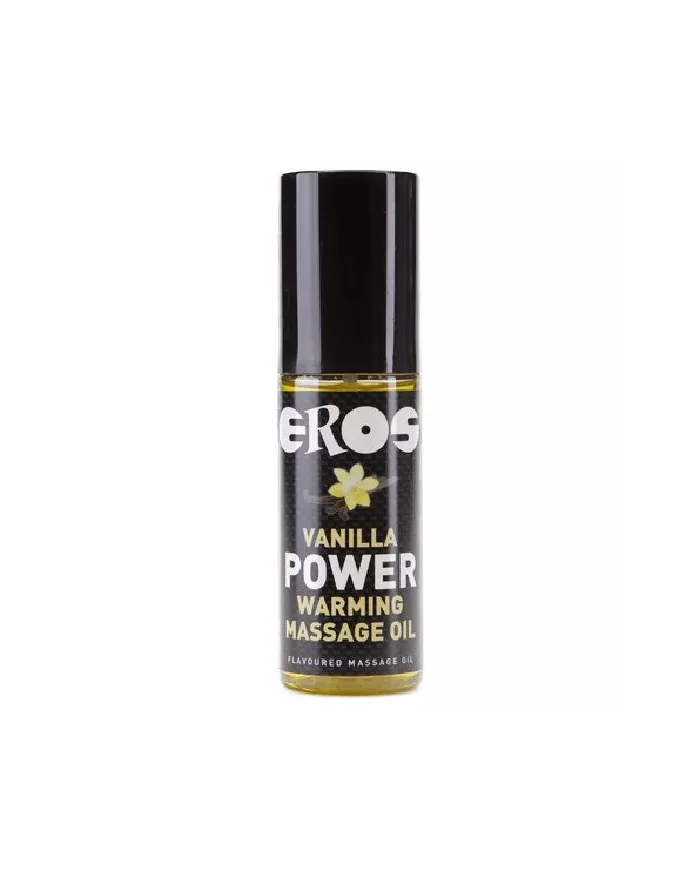 HUILE DE MASSAGE EROS POWER LINE - POWER WARMING 100 ML